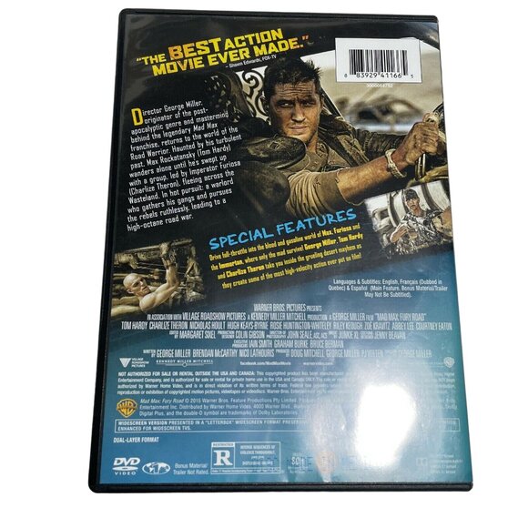 Mad Max Fury Road Action Adventure Sci Fi 2015 Tom Hardy Charlize Theron u - Picture 2 of 2